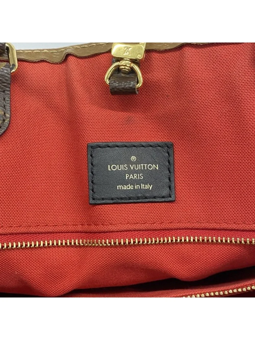 Louis Vuitton Tote Monogram Giant Reverse On The Go GM Brown 2-Way